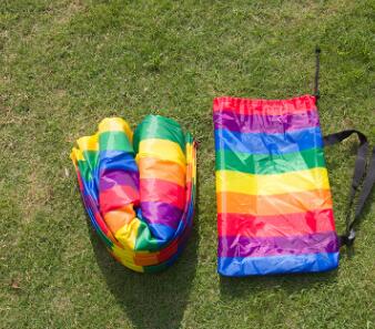 Inflatable Sofa Lazy Bag Camping Air Mattress Lounger
