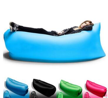 Inflatable Sofa Lazy Bag Camping Air Mattress Lounger