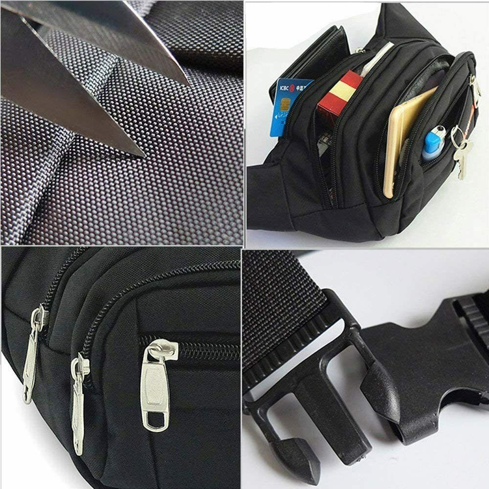 Waist Belt Fanny Pack Sports Travel Bag Unisex