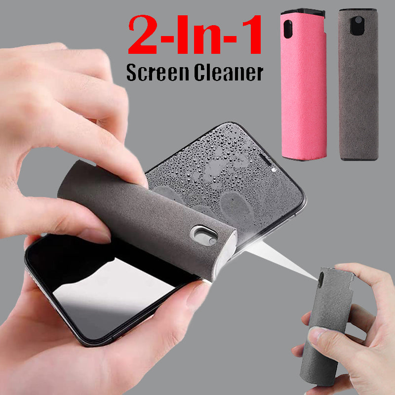 Screen cleaner for mobile phones