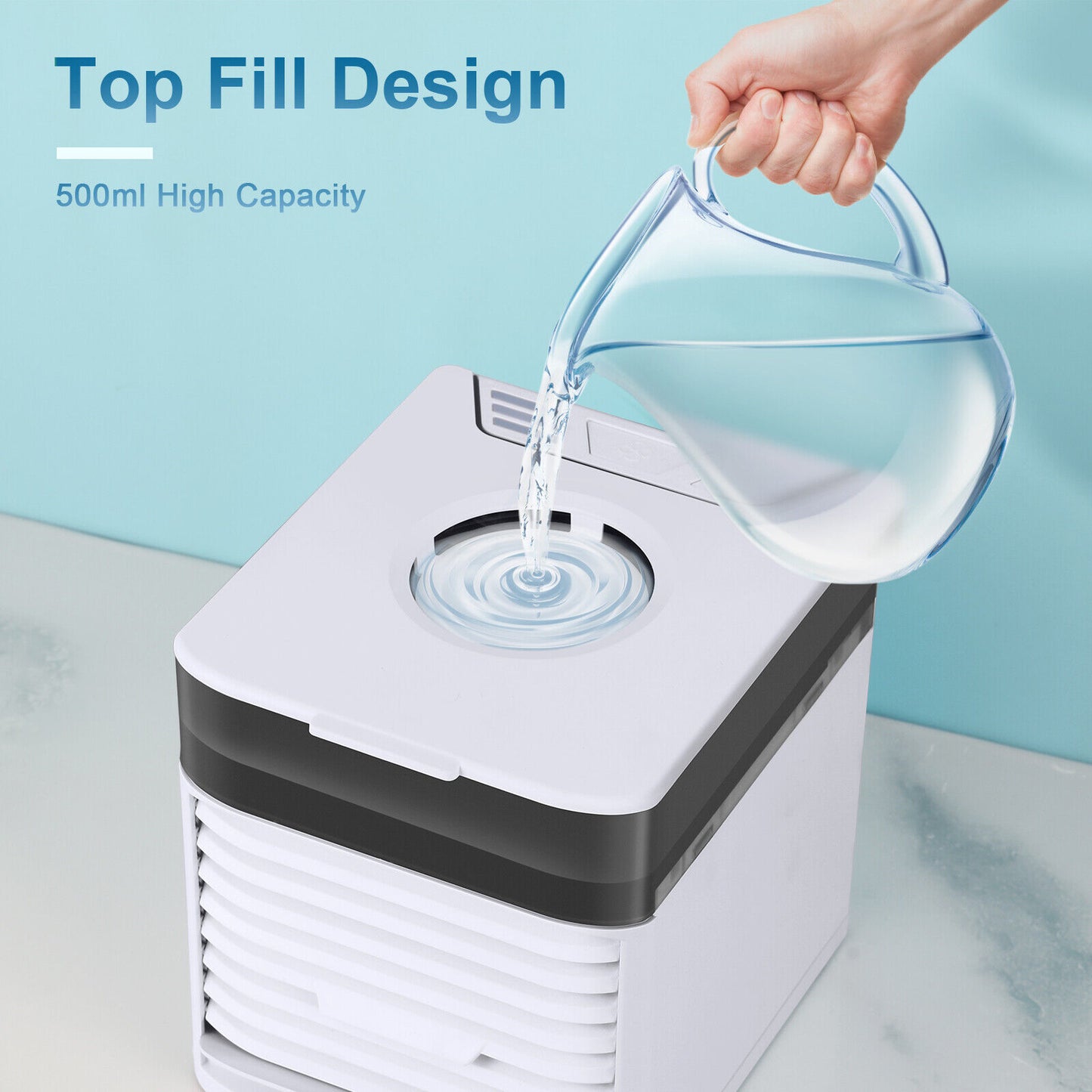 4-in-1 Personal Portable Cooler Air Conditioner