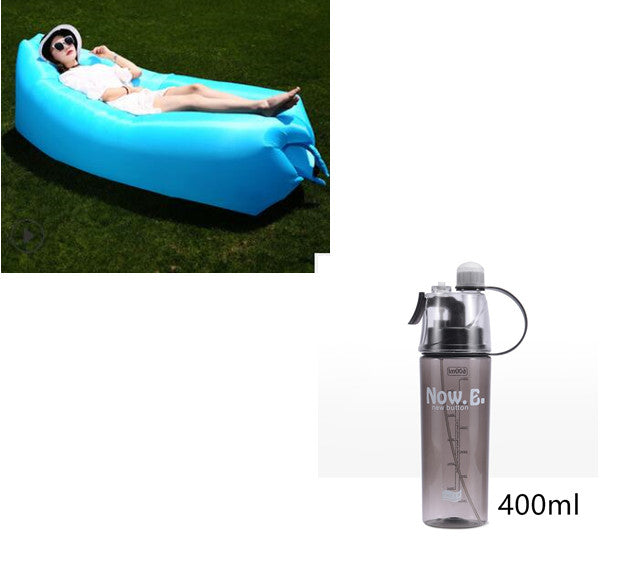 Inflatable Sofa Lazy Bag Camping Air Mattress Lounger