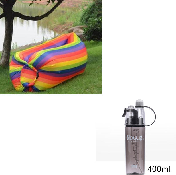 Inflatable Sofa Lazy Bag Camping Air Mattress Lounger