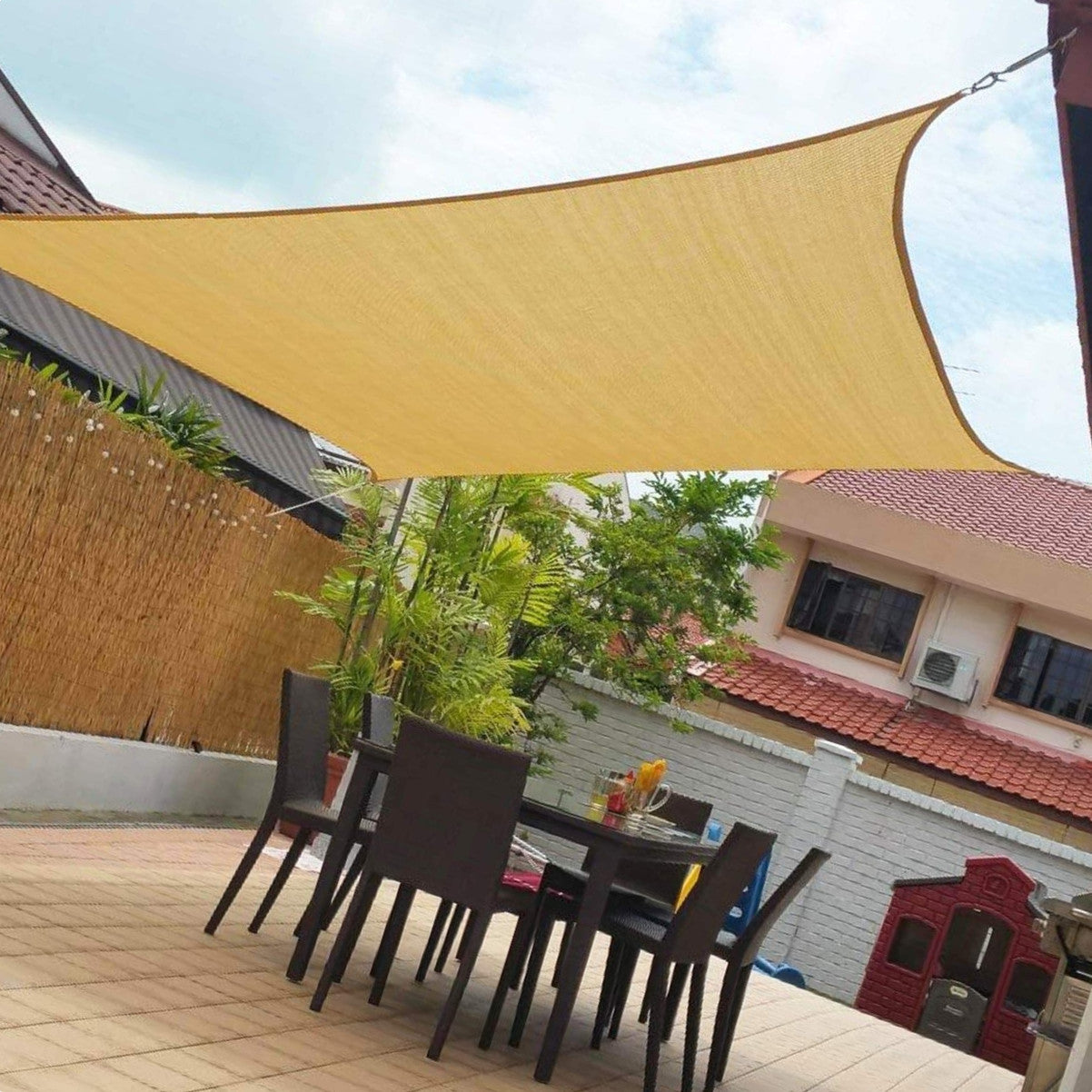 Rectangle Outdoor Shade Canopy