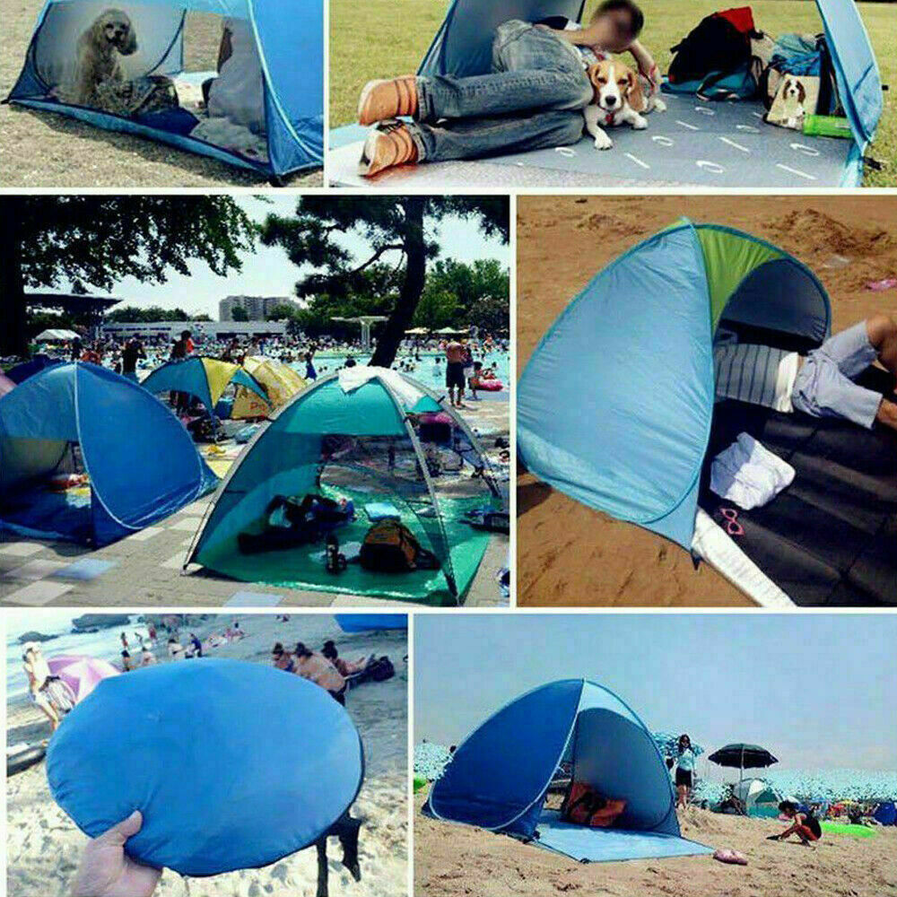 Pop-Up Beach Tent Uv Sun Protection Waterproof