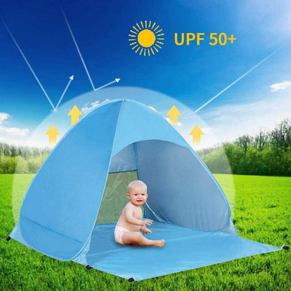 Pop-Up Beach Tent Uv Sun Protection Waterproof