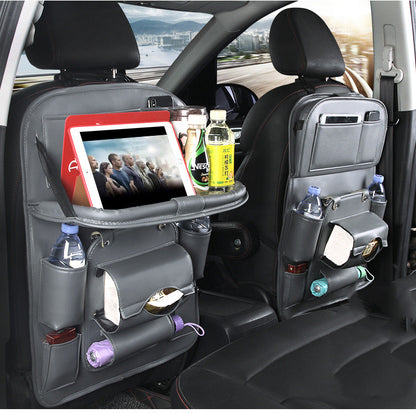 Car Trash Can Car Accessories Foldable Table Travel