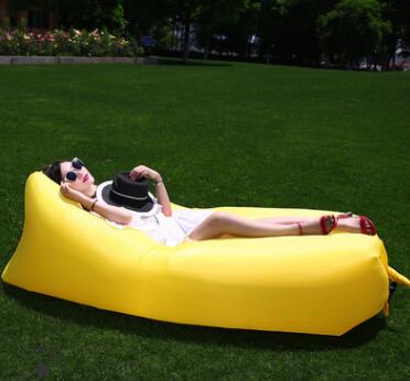 Inflatable Sofa Lazy Bag Camping Air Mattress Lounger