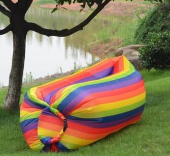 Inflatable Sofa Lazy Bag Camping Air Mattress Lounger