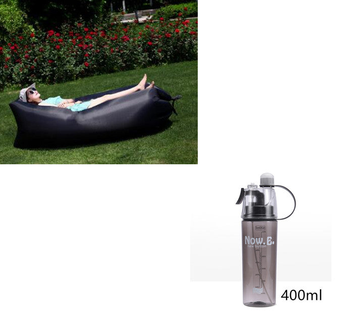 Inflatable Sofa Lazy Bag Camping Air Mattress Lounger