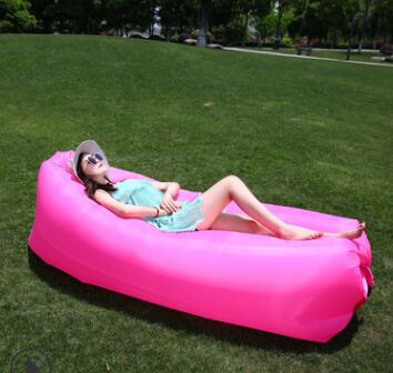 Inflatable Sofa Lazy Bag Camping Air Mattress Lounger