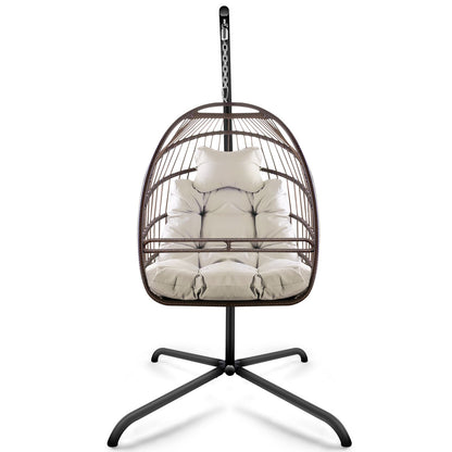 Swing Egg Chair With Stand Indoor Outdoor