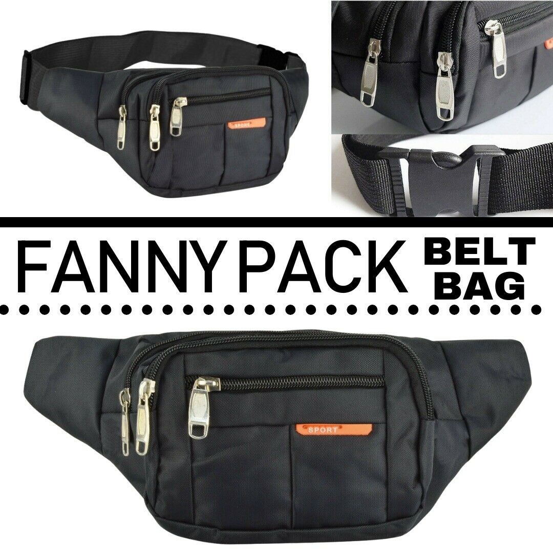 Waist Belt Fanny Pack Sports Travel Bag Unisex