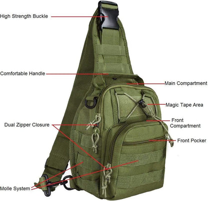 Backpack for Men Mole Tactical Sling Chest Pack